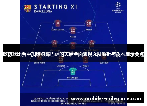 欧协联比赛中加维对阵巴萨的关键全面表现深度解析与战术启示要点 欧协联比赛中加维对阵巴萨的关键全面表现深度解析与战术启示要点