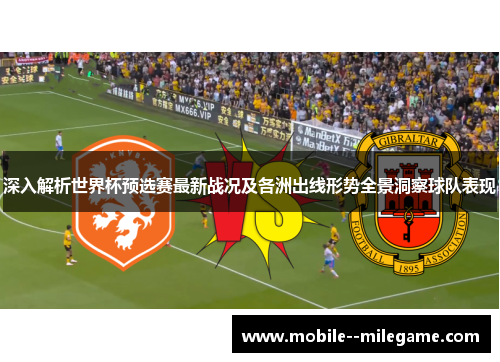 深入解析世界杯预选赛最新战况及各洲出线形势全景洞察球队表现